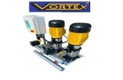 Vortex YBT 14-12  2x5.5Hp 380V İki Pompalı Kaplinli Noril Fanlı Dik Milli Kademeli Hidrofor -IE3 Motorlu