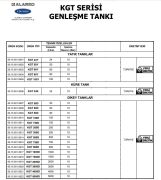 Alarko KGT 60D  60 Litre 10 Bar Dikey Ayaklı Kapalı Tip Hidrofor ve Genleşme Tankı