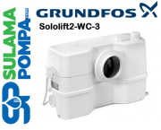 GRUNDFOS SOLOLIFT2 WC-3 620W KLOZET ARKASI WC ÖĞÜTÜCÜ (WC + LAVABO+ DUŞAKABİN+ BİDE)-97775315