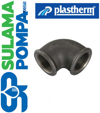 PLASTHERM 4'' SİYAH DİRSEK