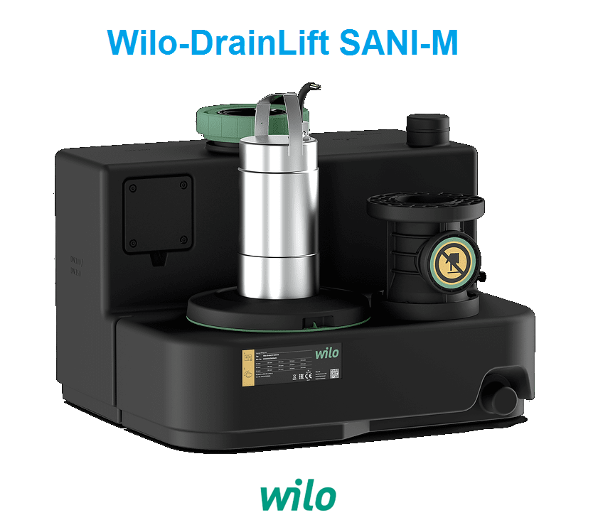 Wilo Drainlift SANI-M  M.16T/1  1.5kW 380V  Foseptik Tahliye Cihazı