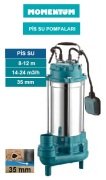 MOMENTUM PSP30-9/1.1    -1.5HP-220V-  PASLANMAZ GÖVDELİ PİS SU DRENAJ DALGIÇ  POMPASI