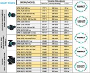 SMART  SPM d- 25/8 180 inv ikiz   FREKANS KONTROLLÜ DİŞLİ ECO DESIGN SİRKÜLASYON POMPASI