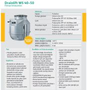 Wilo DrainLift WS 50D/Rexa UNI V06/15  2x1.5kW 380V  Çift Pompalı Parçalayıcı Bıçaklı Foseptik Tahliye Pompa İstasyonu (400 Litre Tank Hacmi)