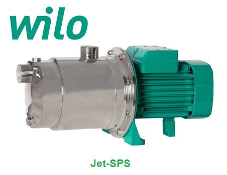 Wilo Initial Jet-SPS 4-44  1Hp 220V Kendinden Emişli Paslanmaz Çelik Jet Pompa