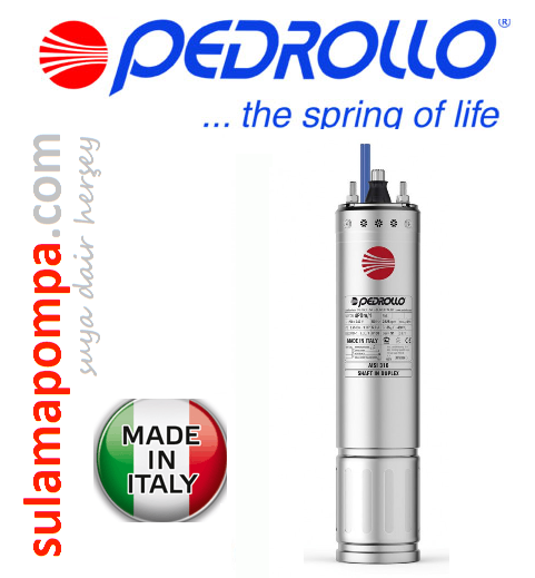 PEDROLLO 4 PDM/ 3 3, HP 220V YAĞ SOĞUTMALI DALGIÇ MOTORU