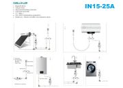 MOMENTUM  IN15-25A  100W 24V/220V  PASLANMAZ GÖVDELİ FULL OTOMATİK YÜKSEK İRTİFALI İNVERTÖRLÜ GÜNEŞ ENERJİ POMPASI (Akış ve basınç sensörlü)