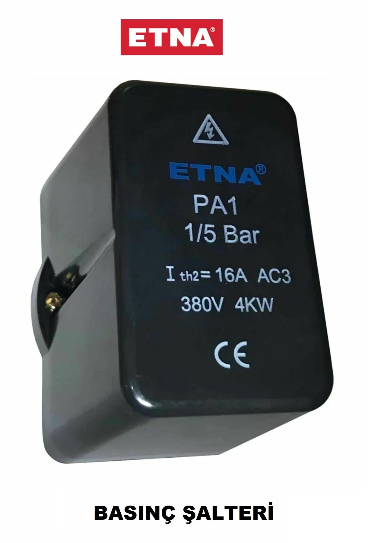 Etna PA1-Tahliyesiz (1-5 Bar basınç aralığı) Hidrofor Ve Pompa Basınç Şalteri
