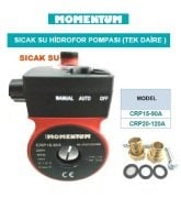 Momentum CRP15-90A -120KW-220V  Sıcak Su Hidrofor Pompası (Tek Daire)