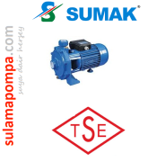 SUMAK SMKT550-B 5,5 HP 380W ÇİFT KADEMELİ PASLANMAZ BRONZ ÇARKLI SANTRİFÜJ POMPA