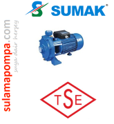 SUMAK SMKT750-B 7,5 HP 380W ÇİFT KADEMELİ PASLANMAZ BRONZ ÇARKLI SANTRİFÜJ POMPA