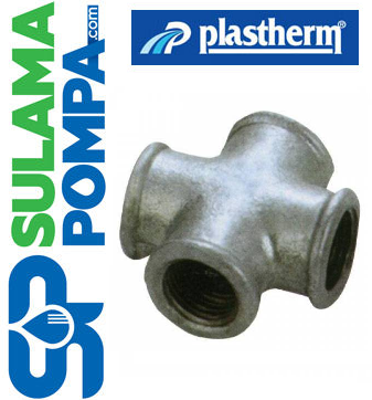 PLASTHERM 2''x3/4x2''x3/4 SİYAH İNEGAL KRUVA