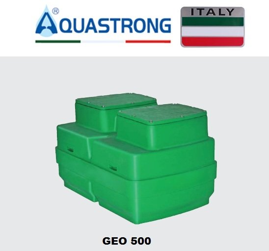Aquastrong  GEO 500 -2 GQS 50-15 T   Kendinden Depolu Koku Yapmayan Foseptik Cihazı