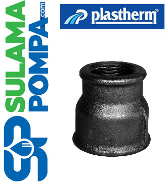 PLASTHERM 1'' X 1/2 SİYAH MANŞON REDÜKSİYON