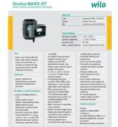 Wilo Stratos MAXO 25/0.5-4 PN10-R7  Dişli Tip Frekans Kontrollü Sirkülasyon Pompası