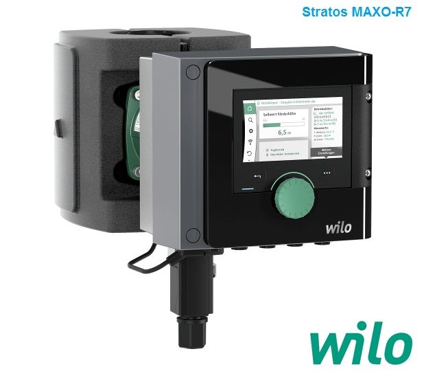 Wilo Stratos MAXO 25/0.5-8 PN10-R7  Dişli Tip Frekans Kontrollü Sirkülasyon Pompası