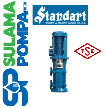 STANDART SKM-V 40/3  15,HP 380V DİKEY MONOBLOK ÇOK KADEMELİ POMPA