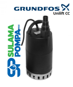 GRUNDFOS UNİLİFT CC 7 M1 - 0,50 HP 220V ATIK SU DRENAJ DALGIÇ POMPA (FLATÖRSÜZ)-96280967