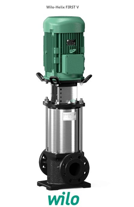 Wilo Helix FIRST V 633-5/30/E/KS 7.5kW 380V Çok Kademeli Paslanmaz Çelik Fanlı Dikey Milli Santrifüj Pompa