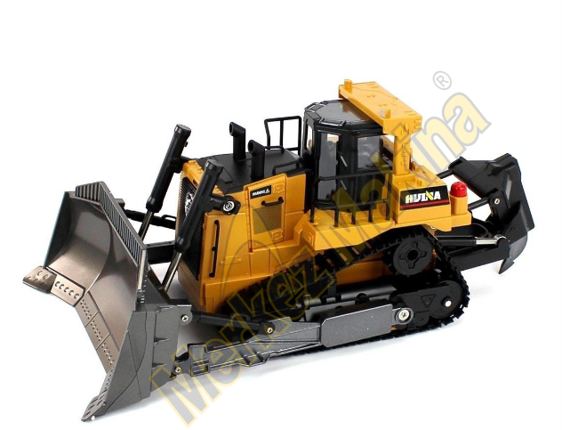 HUINA 1569 1/16 Ölçek Buldozer 9 Kanal Uzaktan Kumandalı İş Makinası