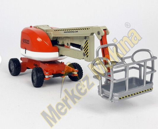 KAIDIWEI 625023 1:87 Yükselen Platformlu İş Aracı Maketi  Orange