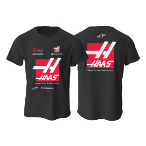Haas F1 Team: Black Edition 2022 Tişört