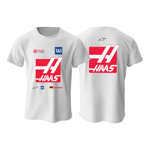 Haas F1 Team: White Edition 2022 Tişört