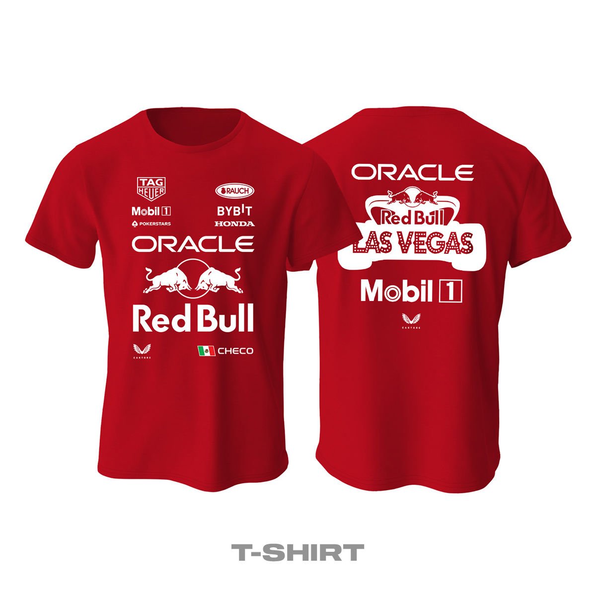 Red Bull Racing: Las Vegas GP - Red Edition 2023 Tişört
