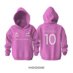 Alpine F1 Team: Pink Crew Edition 2023 Kapüşonlu Hoodie