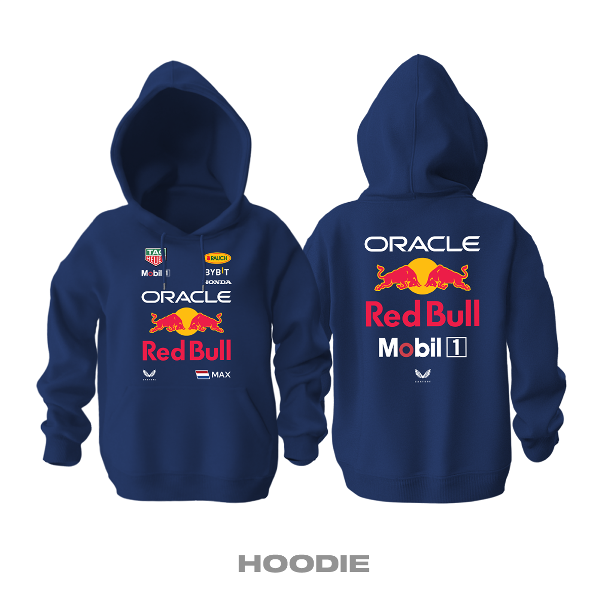 Oracle Racing: Navy Edition 2023 Kapüşonlu Hoodie