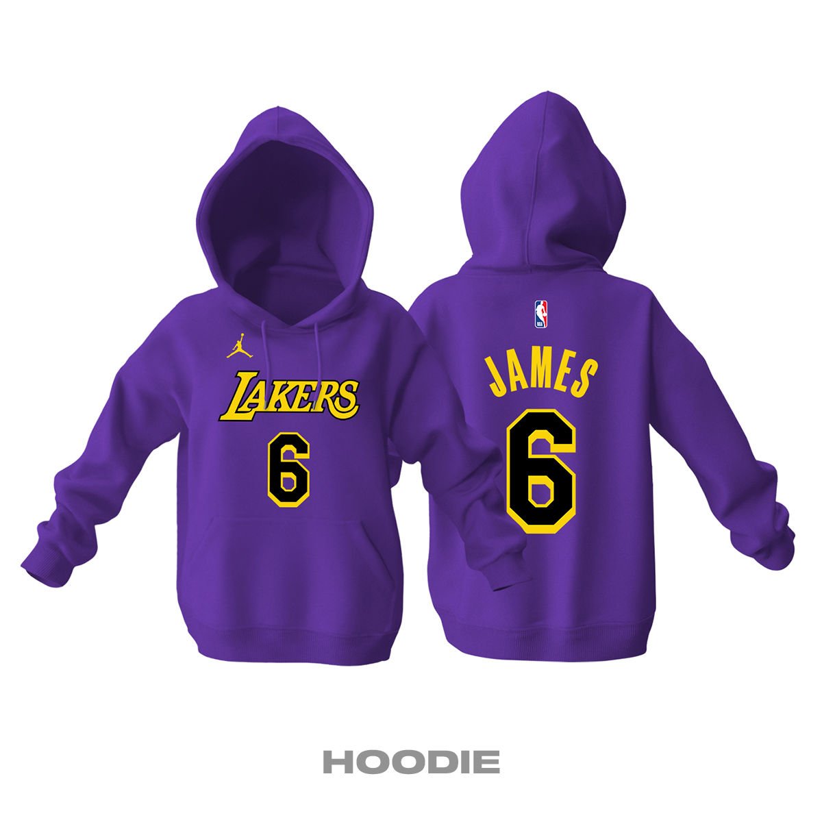 Los Angeles Lakers: Statement Edition 2022/2023 Kapüşonlu Hoodie