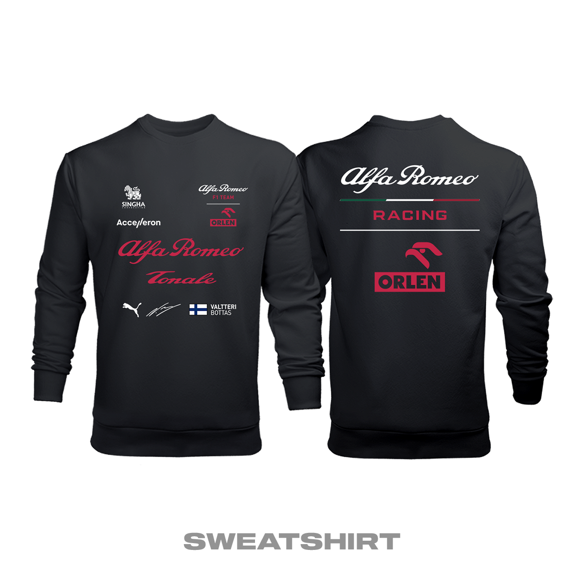Alfa Romeo Racing: Black Edition 2022 Sweatshirt