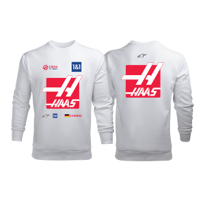 Haas F1 Team: White Edition 2022 Sweatshirt