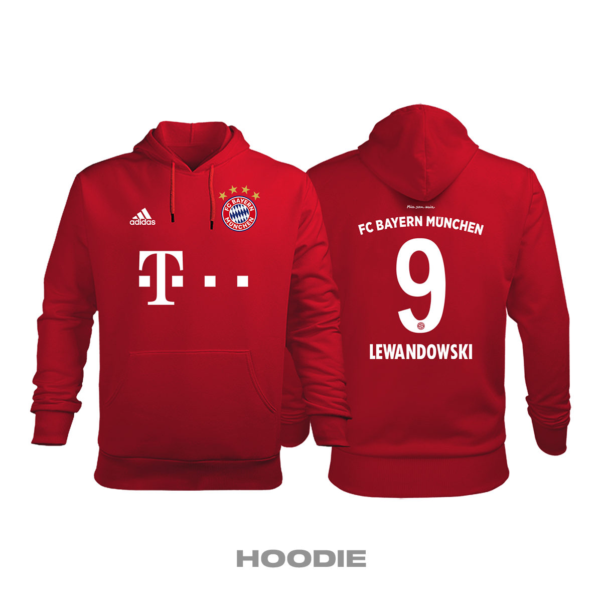 Bayern Münih: Home Edition 2020/2021 Kapüşonlu Hoodie