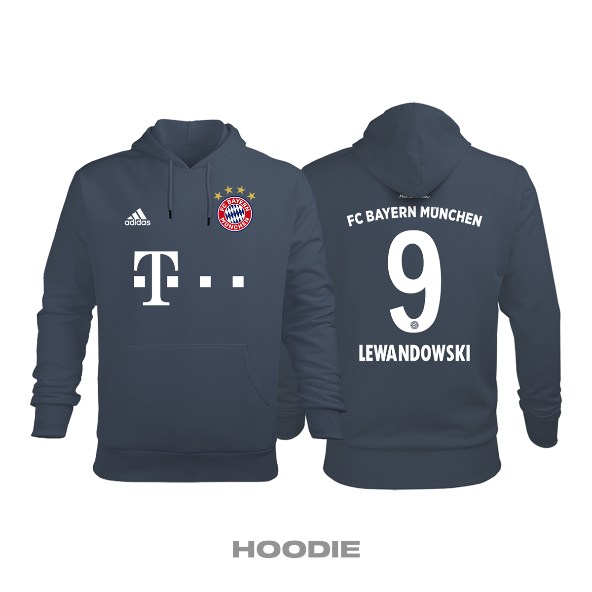 Bayern Münih: Third Edition 2018/2019 Kapüşonlu Hoodie