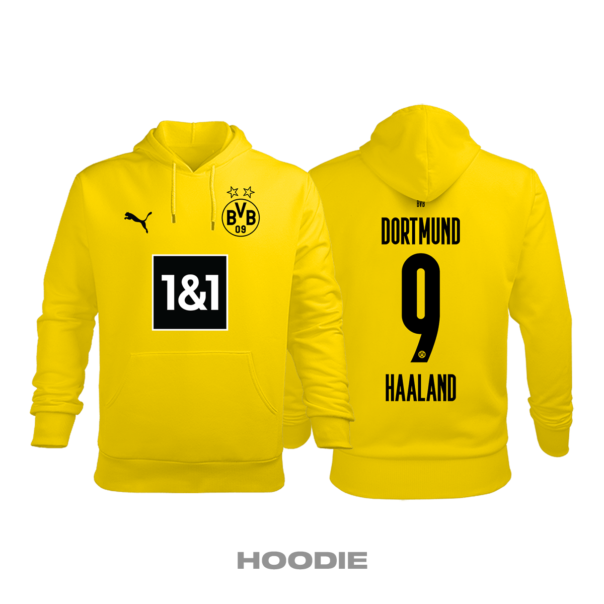 Borussia Dortmund: Home Edition 2020/2021 Kapüşonlu Hoodie