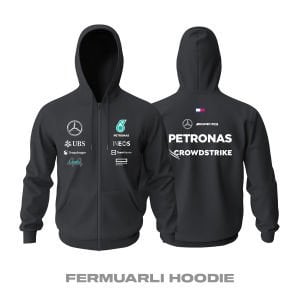 AMG Petronas F1 Team: W15 Edition Fermuarlı Hoodie
