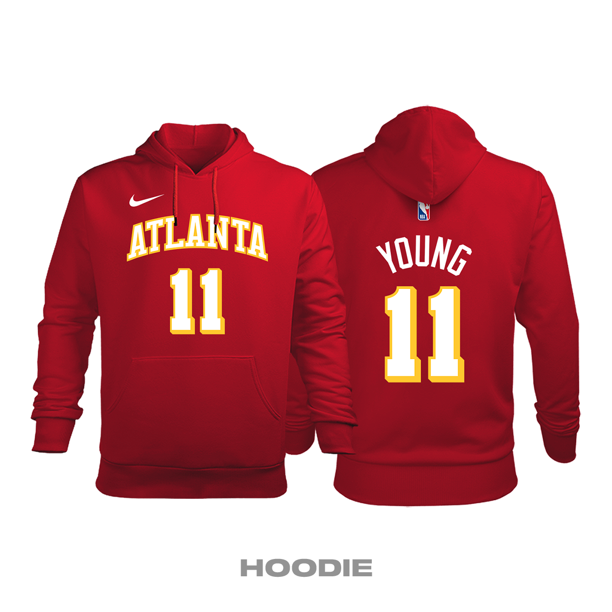 Atlanta Hawks: Icon Edition 2020/2021 Kapüşonlu Hoodie