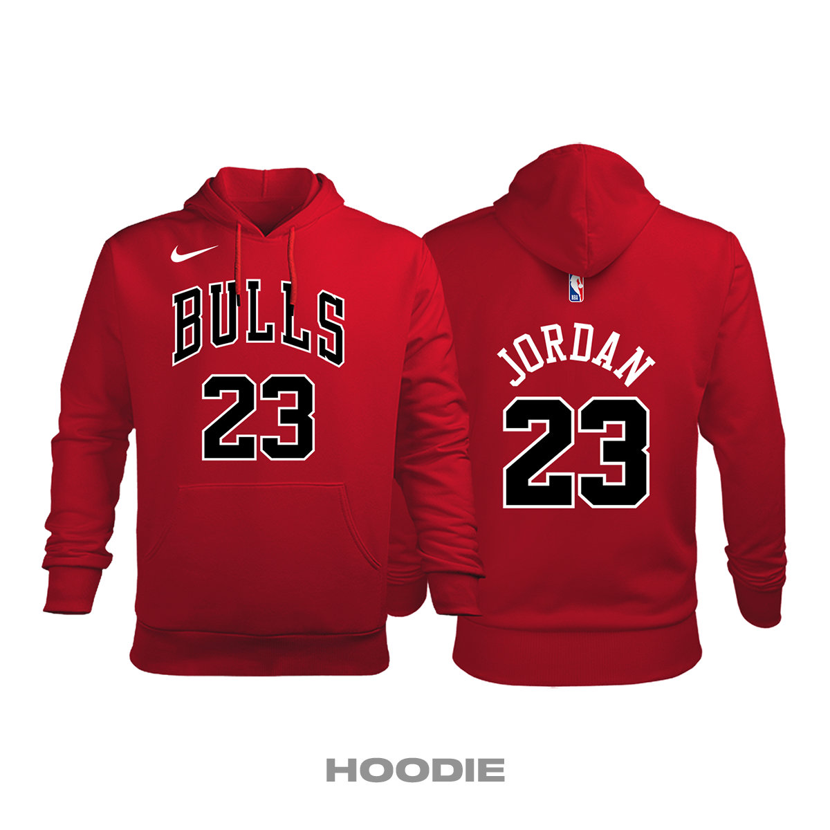 Chicago Bulls: Icon Edition 2017/2018 Kapüşonlu Hoodie