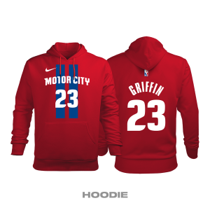Detroit Pistons: City Edition 2019/2020 Kapüşonlu Hoodie
