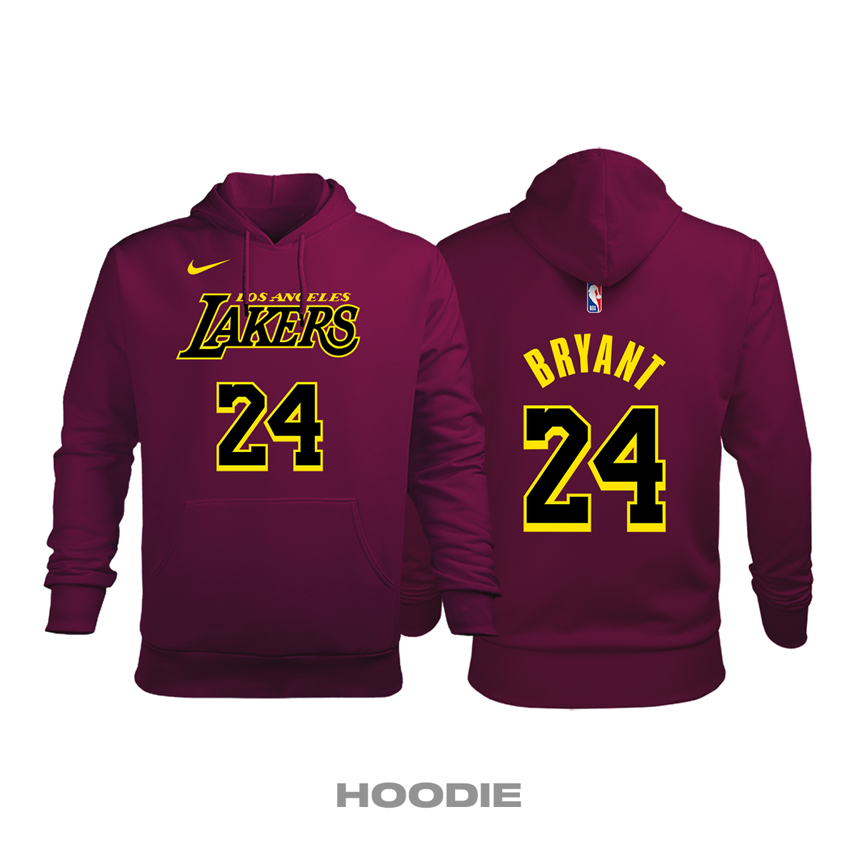 Los Angeles Lakers: Fuchsia Edition 2018/2019 Kapüşonlu Hoodie