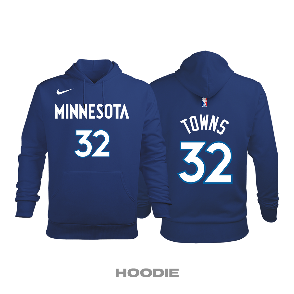 Minnesota Timberwolves: Icon Edition 2017/2018 Kapüşonlu Hoodie