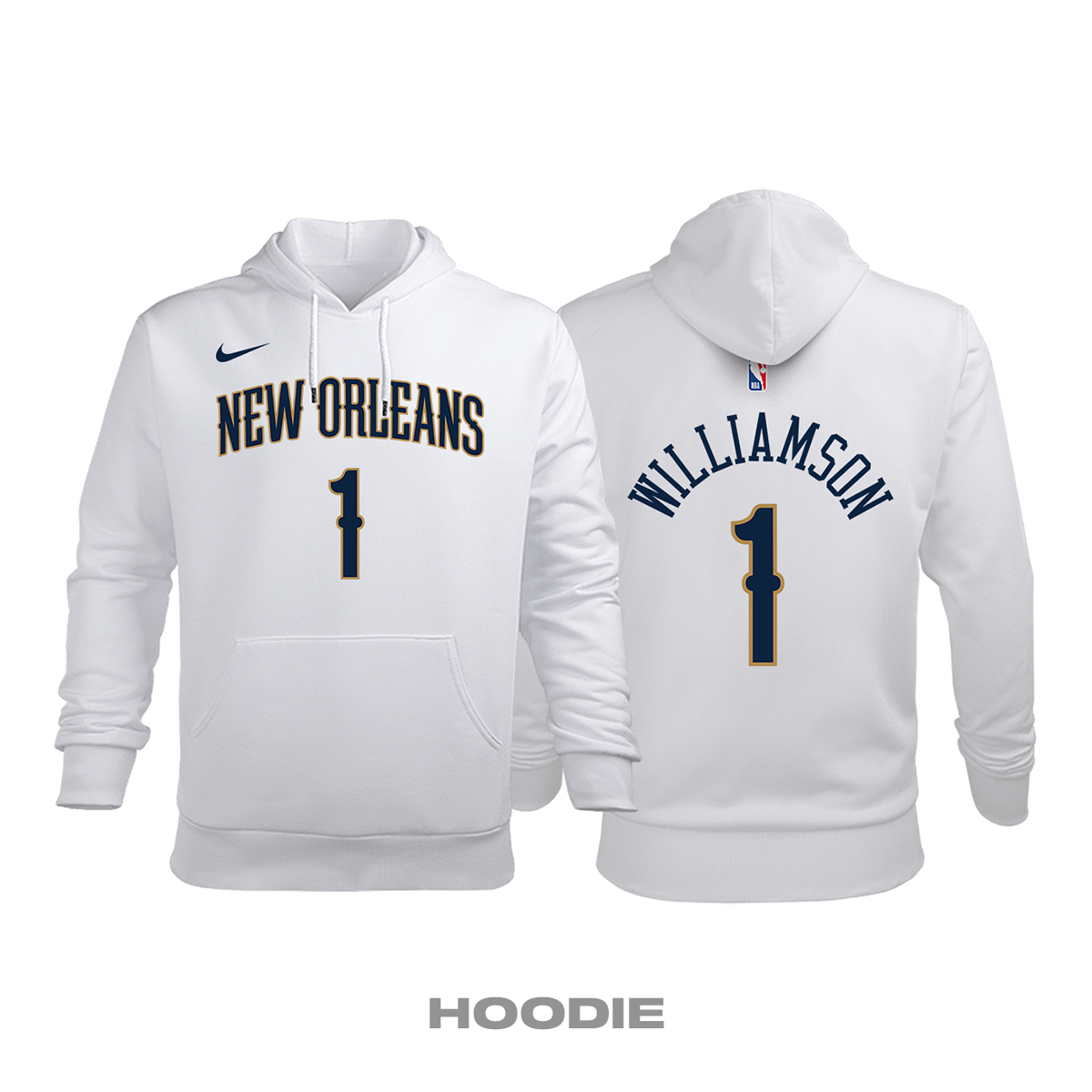 New Orleans Pelicans: Association Edition 2017/2018 Kapüşonlu Hoodie