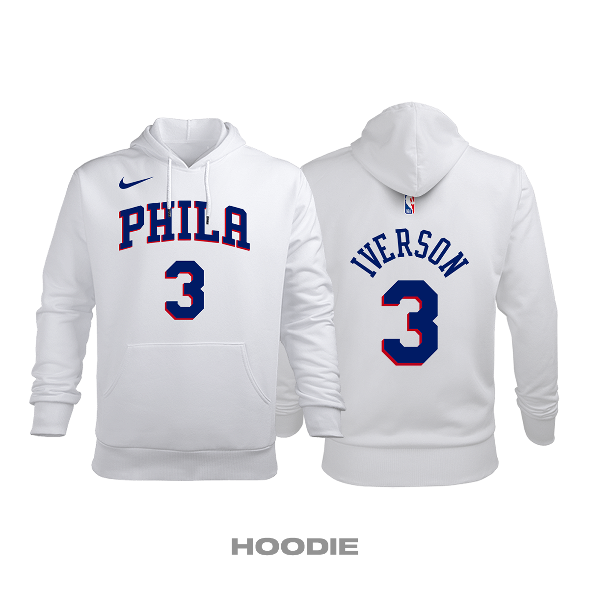 Philadelphia 76ers: Association Edition 2019/2020 Kapüşonlu Hoodie