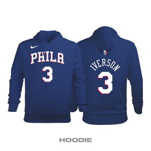 Philadelphia 76ers: Icon Edition 2019/2020 Kapüşonlu Hoodie