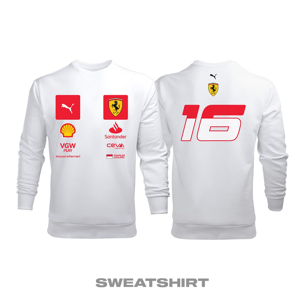 Scuderia Ferrari: Monaco GP 2023 Sweatshirt