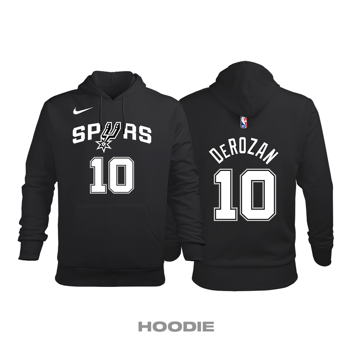 San Antonio Spurs: Icon Edition 2019/2020 Kapüşonlu Hoodie