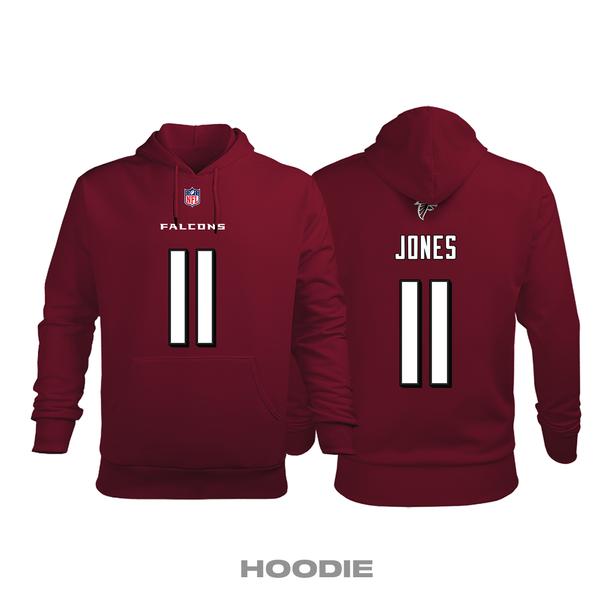 Atlanta Falcons: Home Edition 2020/2021 Kapüşonlu Hoodie