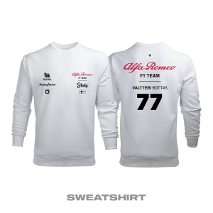 Alfa Romeo Racing: White Crew Edition 2023 Sweatshirt