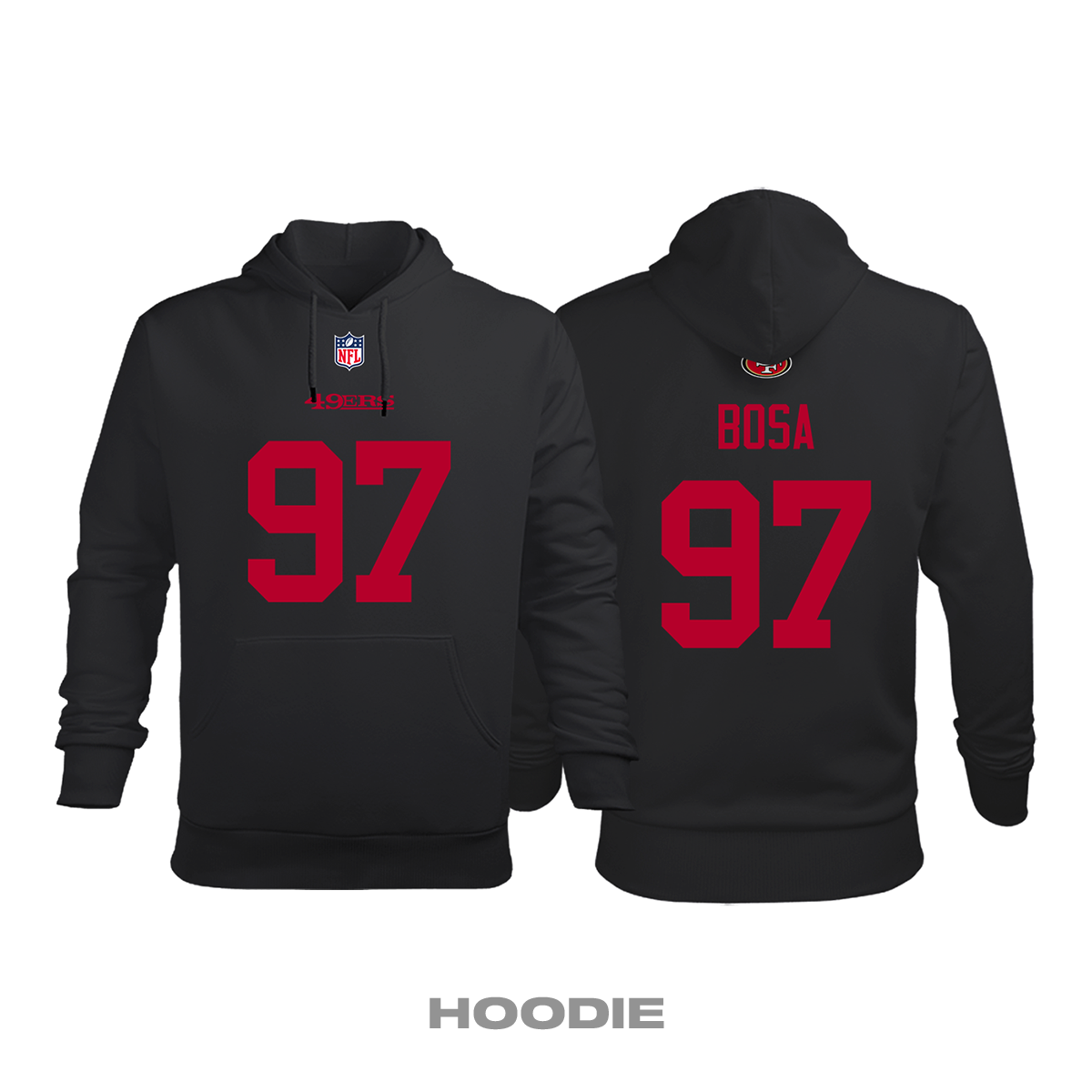 San Francisco 49ers: Elite Edition 2020/2021 Kapüşonlu Hoodie